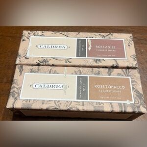 Rose Anise & Rose Tobacco Guest Soaps Set